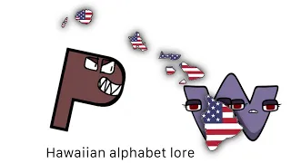 Hawaiian alphabet lore