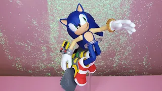 Sonic Adventure 2 Fully Upgraded Soap Shoes Sonic (Custom) Figure