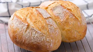 How to make easy bread at home: moist and delicious!