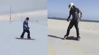 How to Turn on a Snowboard