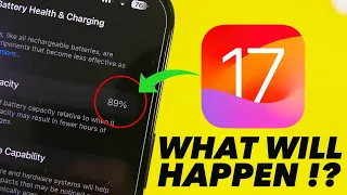 iOS 17 - Battery Health Will DROP if You Update !?