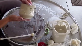 DirtKicker Pottery Yunomi Tea Bowl Throwing and Decorating