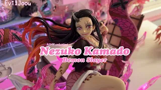 Amazing Nezuko Kamado Statue by Yoyo Studio 🌸|ASMR Unboxing| Demon Slayer 🍡 Aesthetic & Cozy