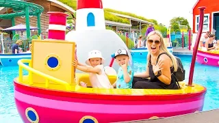 PEPPA PIG Amusement Park | Best Outdoor Playground for Kids