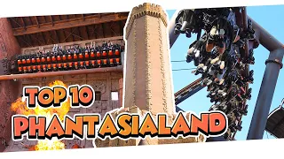 Top 10 Attraktionen im Phantasialand 2024