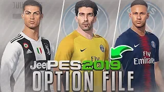 COMO ATUALIZAR OS UNIFORMES E TIMES NO PES 2019 !!!!