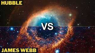 ¡INCREÍBLE! JAMES WEBB vs HUBBLE. COMPARACIÓN DE IMÁGENES