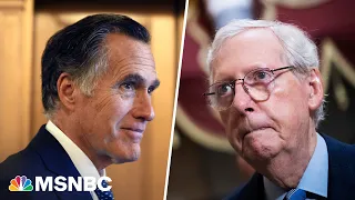 ‘Repugnant’: McConnell blasted for ignoring Romney’s Jan. 6 warning calling Trump the 'instigator'