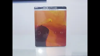 Dune 4k 3D Steelbook Edition Movie unboxing