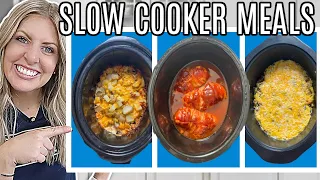 These 3 Slow Cooker Recipes Will Surprise You! Simple YET Delicious!