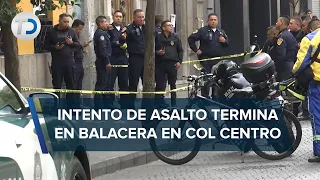 Balacera en centro de CdMx deja a tres personas heridas