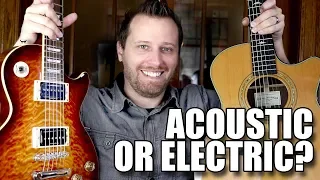 Your First Guitar! - ACOUSTIC or ELECTRIC?