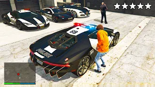 Stealing LUXURY POLICE CARS From The Police Station In GTA 5 RP!