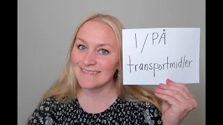 Video 1033 Transportmidler og preposisjonene I og PÅ