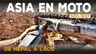 Nos PASA de TODO en ASIA / De NEPAL a LAOS / El MUNDO en MOTO con CHARLY SINEWAN /(S00 /E07)