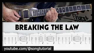 Breaking the Law | FULL TAB | Judas Priest Cover | Guitar Lesson