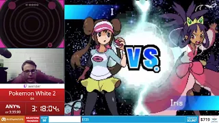 Pokemon White 2 Any% Speedrun - Live at FAST 2020