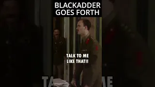 Now Then | Blackadder Goes Forth #shorts #britishcomedy #comedy  #funny #blackadder