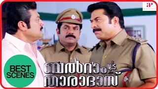 Balram VS Tharadas 4K Movie Scenes | Best Scenes Part 1 | Mammootty | Katrina Kaif | Mukesh