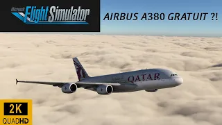 AIRBUS A380 GRATUIT SUR FLIGHT SIMULATOR 2020 [English Subtitles]