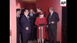 UK: LONDON: PRESIDENT ZEMIN OPENS EXHIBITION AT BRITISH MUSEUM