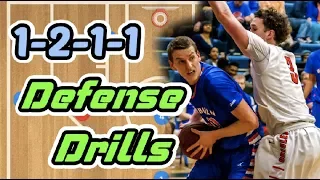 1-2-1-1 Full Court Press Basketball Drills