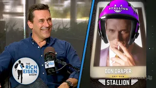 Jon Hamm Reacts to the Perfect ‘Top Gun’ Call Sign for Mad Men’s Don Draper | The Rich Eisen Show