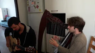 Emil Khachaturian(guitar) and Philipp Barsky(electric celtic harp)- Isedora(DiDuLa cover)