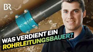 Vorarbeiter im Rohrleitungsbau: Wasserversorgung & Arbeit auf der Baustelle I Lohnt sich das? | BR