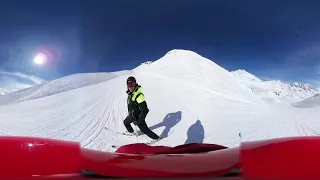 Samsung Gear 360 skiing in Austria Obertauern