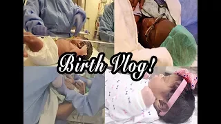 BIRTH VLOG! Planned C-section | LEMOMLIFE™