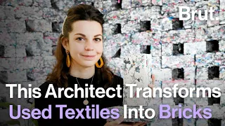 This Architect Transforms Used Textiles Into Bricks