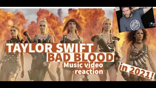 REACTION - Taylor Swift FT Kendrick Lamar - Bad Blood - First time seeing and hearing in 2021 🔥