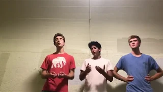 3 basses sing "misty mountains" in an empty tunnel