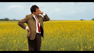 mr bean waiting scene