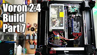 LDO Voron 2.4 Rev C 3d Printer Build Part 7: Wiring & First Boot