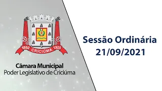 Sessão Ordinária - 21/09/2021 - Câmara Municipal de Criciúma