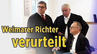 Weimarer Familienrichter zu zwei Jahren Bewährungsstrafe verurteilt