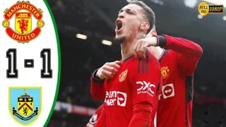 Manchaster United vs Burnley 1-1  All Goals & Highlights | premier league
