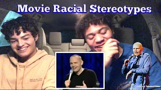 Two TEENAGERS (REACT) to BILL BURR on MOVIE RACIAL STEREOTYPES