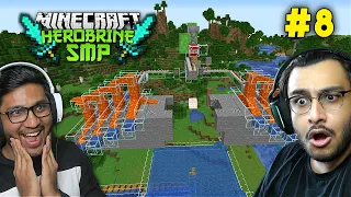 UNLIMITED COBBLESTONE FARM FOR HEROBRINE SMP | MINECRAFT GAMEPLAY #8