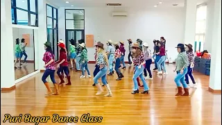 Jambalaya 2023 Line Dance||Demo by Tayuka Karamoy & Puri Bugar Dance Class