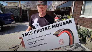 Инструкция по установке мусса Tacs Protec. без склеек. Бортирвка тублиса