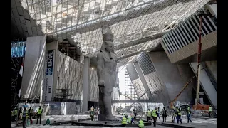 New Grand Egyptian Museum, Cairo Egypt ; The largest museum in the world