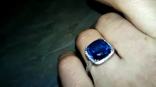 Топаз 7 КАРАТ - London blue topaz ("Лондон Блю" - Небо Лондона)