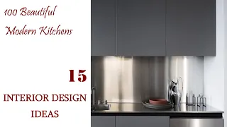 100 Beautiful Modern Kitchens | Interior Design Ideas #15