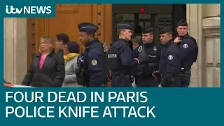 IT worker 'rampages' through Paris police HQ | ITV News