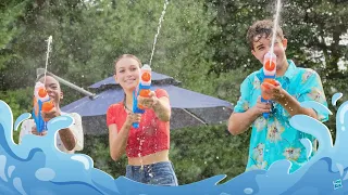 Nerf Super Soaker ūdens blasteris, reklāma