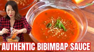 2 Gochujang Bibimbap Sauces: EASY + Korean-Restaurant-Good Sauces 🌶PUT IT ON EVERYTHING! 대박집 비빔밥양념장