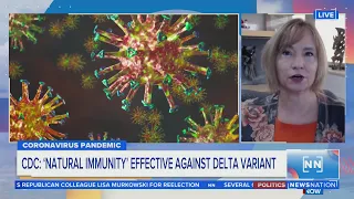 CDC study: ‘Natural immunity’ effective against Delta variant | Morning in America